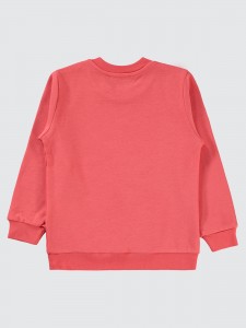 Sunset Coral Girls-Sweatshirt