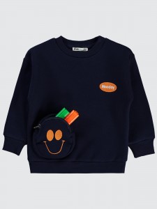 Navy Boys-Sweatshirt