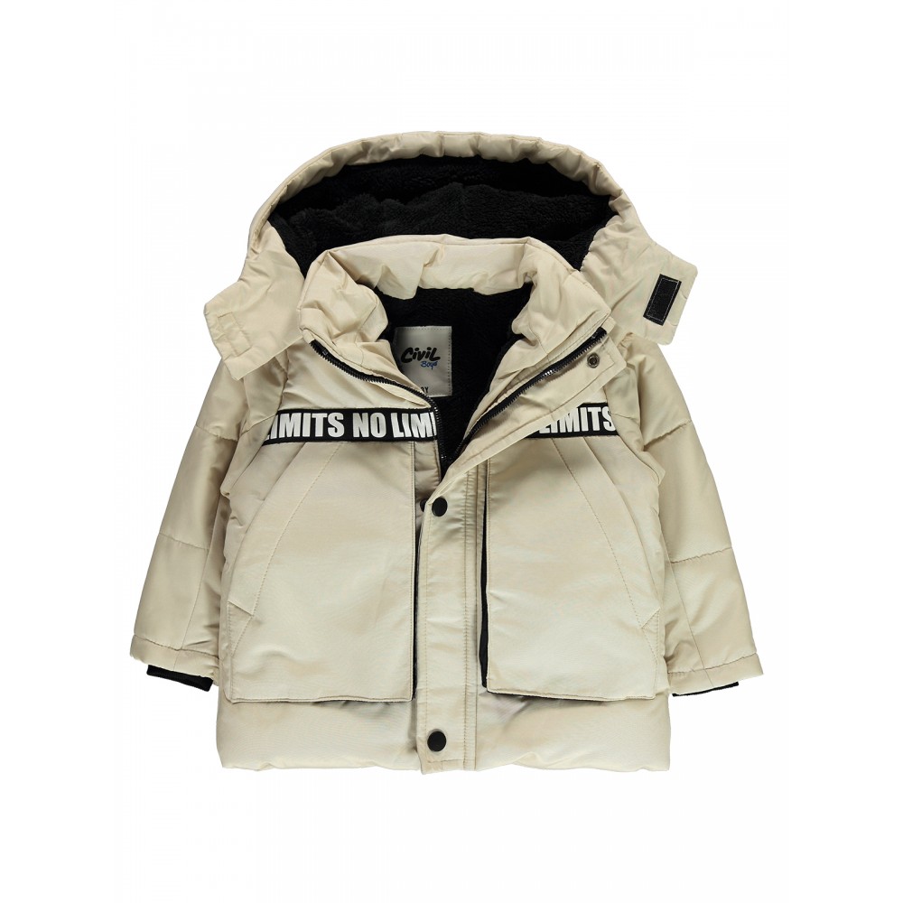 Stone Color Boys-Coat Stone Color Boys-Coat