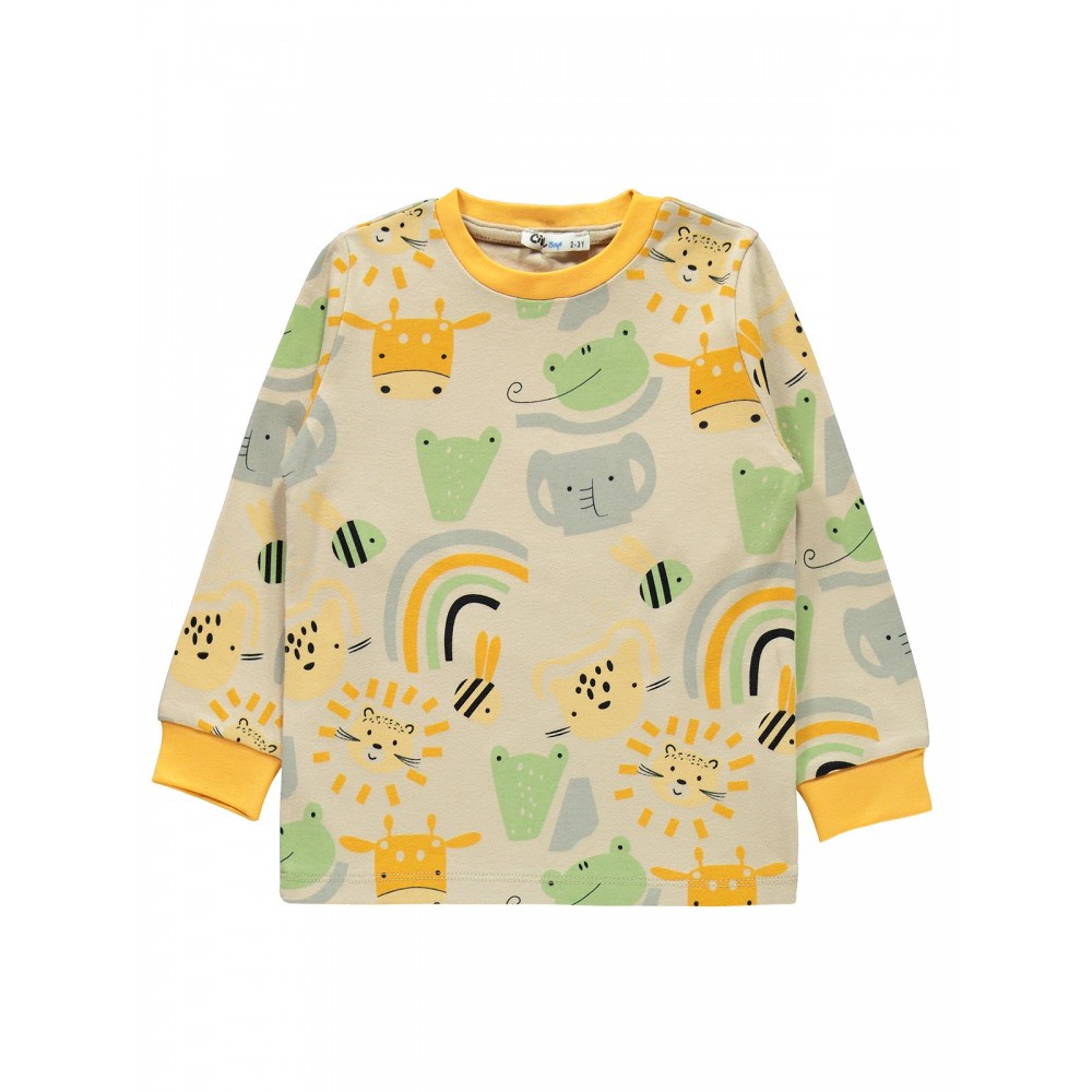 Mustard Boys-Pajama Set Mustard Boys-Pajama Set