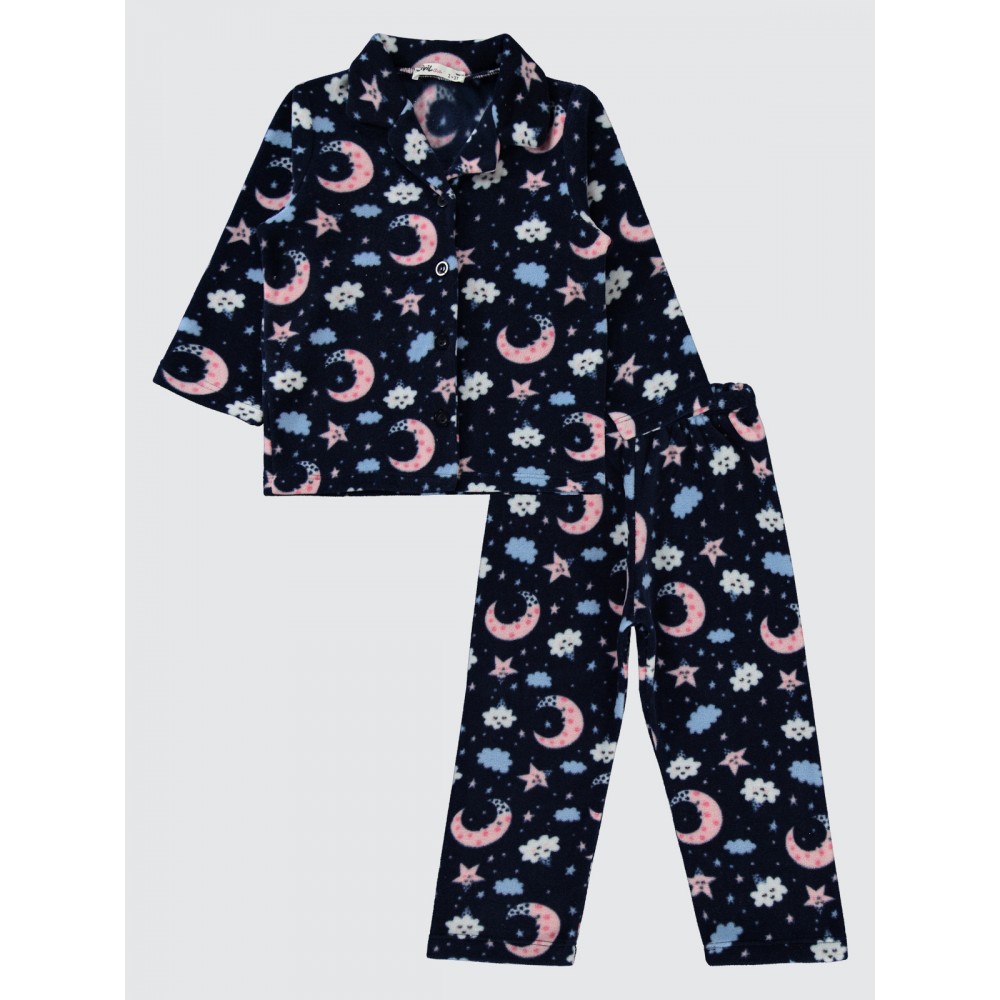 Navy Girls-Pajama Set Navy Girls-Pajama Set