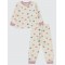 Light Salmon Girls-Pajama Set