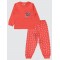 Shiny Red Girls-Pajama Set