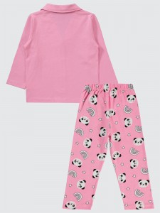 Fondant Pink Girls-Pajama Set