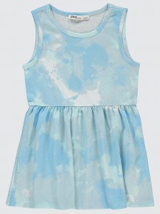 Blue Girls-Dress and Overall