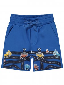 Saxe Blue Boys-Capri Pants