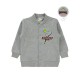 Gray Melange Boys-Cardigan Gray Melange Boys-Cardigan
