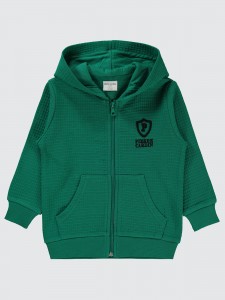 Pine Green Boys-Cardigan