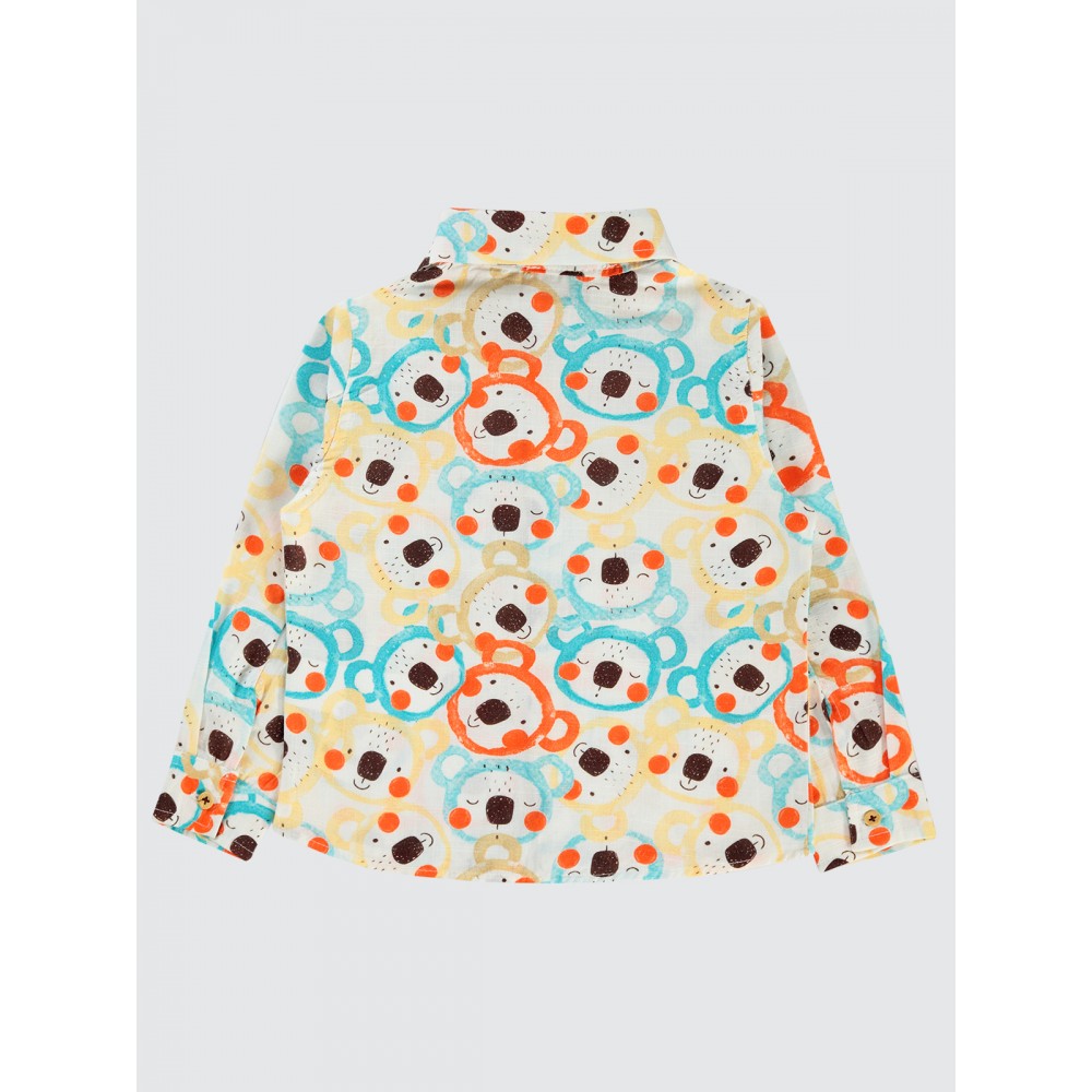 Beige Boys-Shirt Beige Boys-Shirt