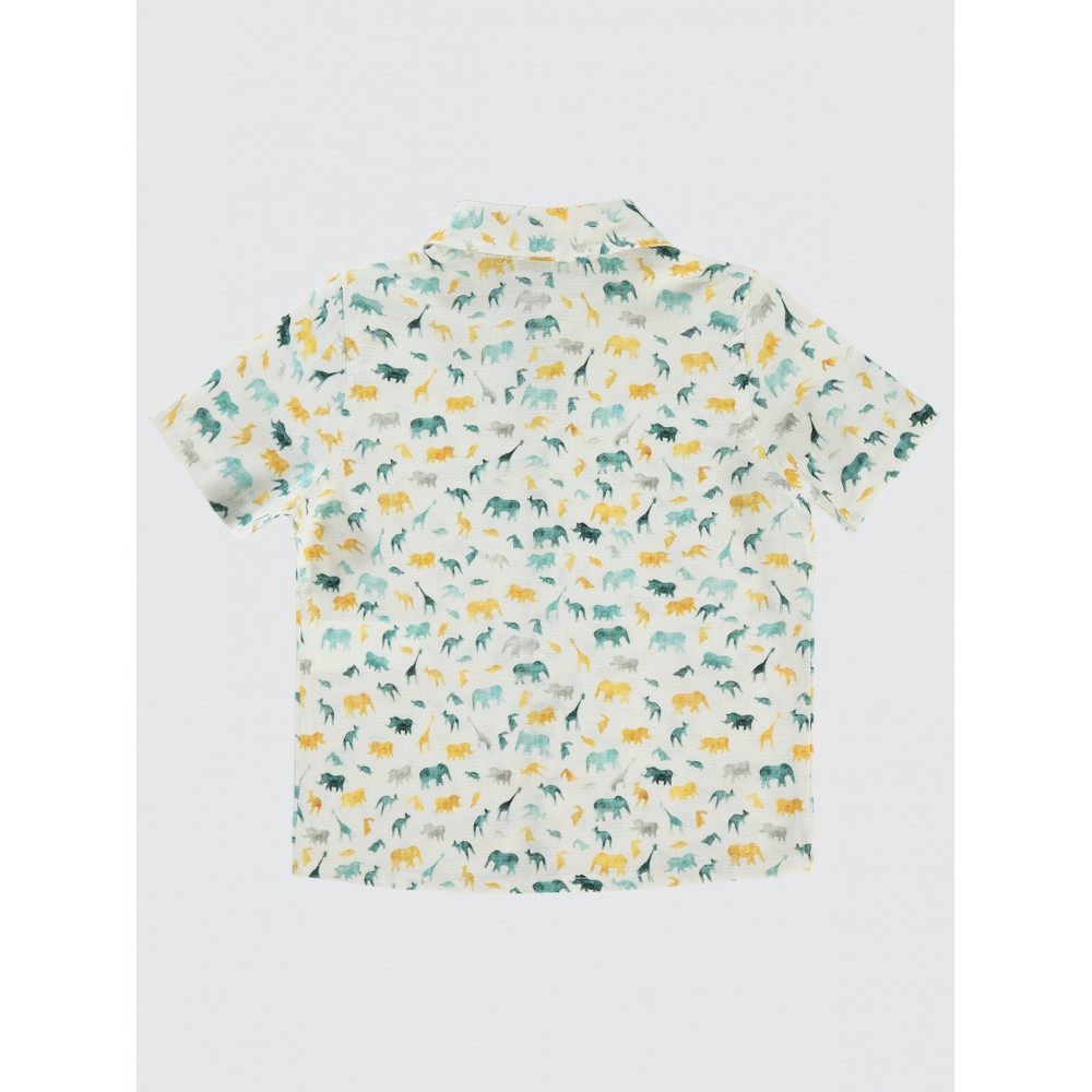 Soft Yellow Boys-Shirt Soft Yellow Boys-Shirt