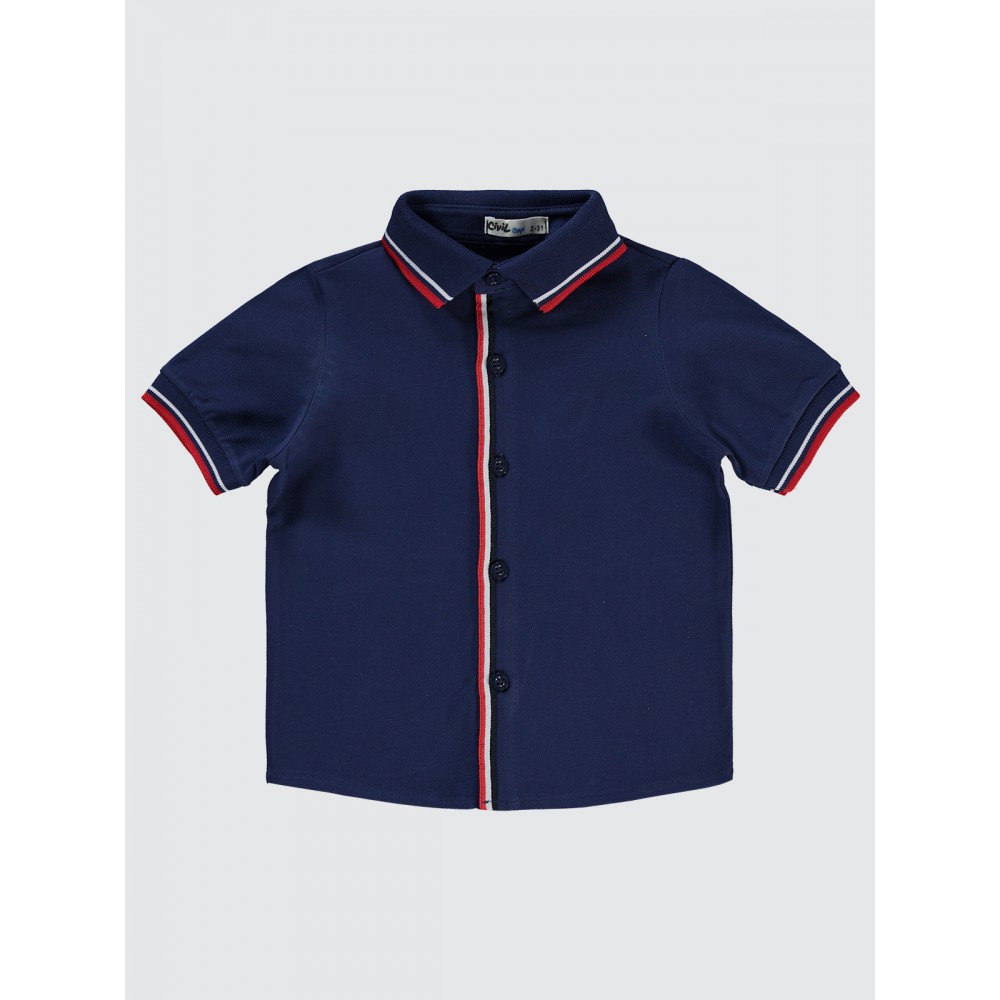 Navy Boys-Shirt Navy Boys-Shirt