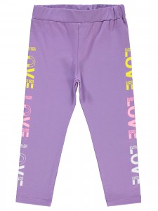 Light Purple Girls-Leggings