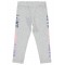 Heather Gray Melange Girls-Leggings