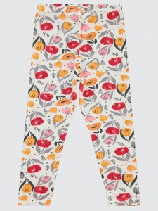 Ecru Girls-Leggings