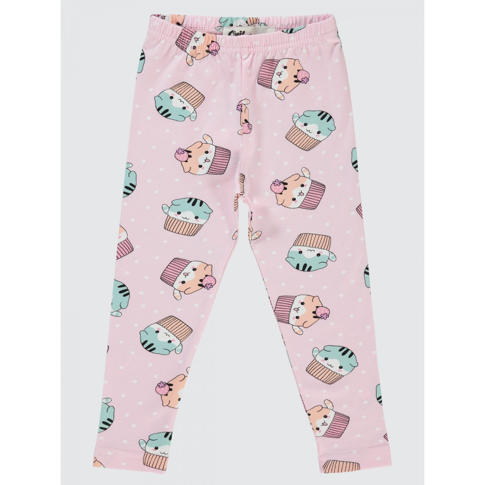 Pink Girls-Leggings Pink Girls-Leggings