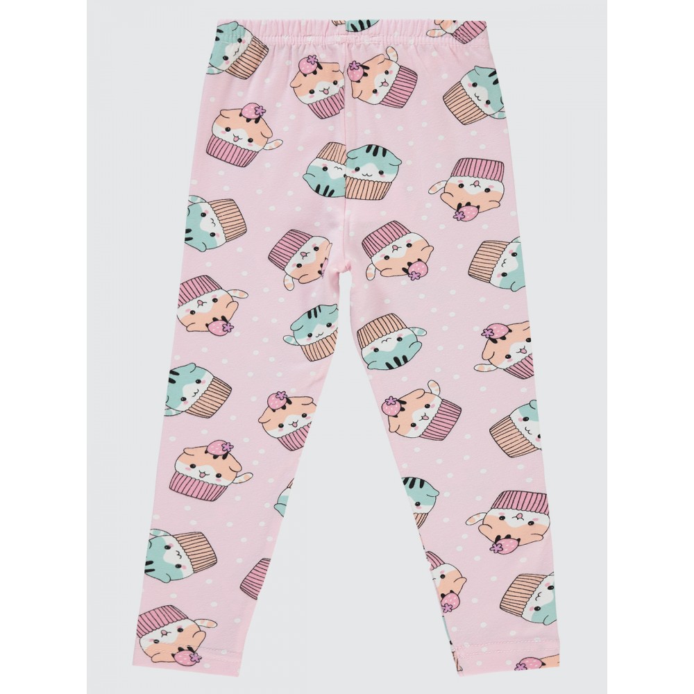 Pink Girls-Leggings Pink Girls-Leggings