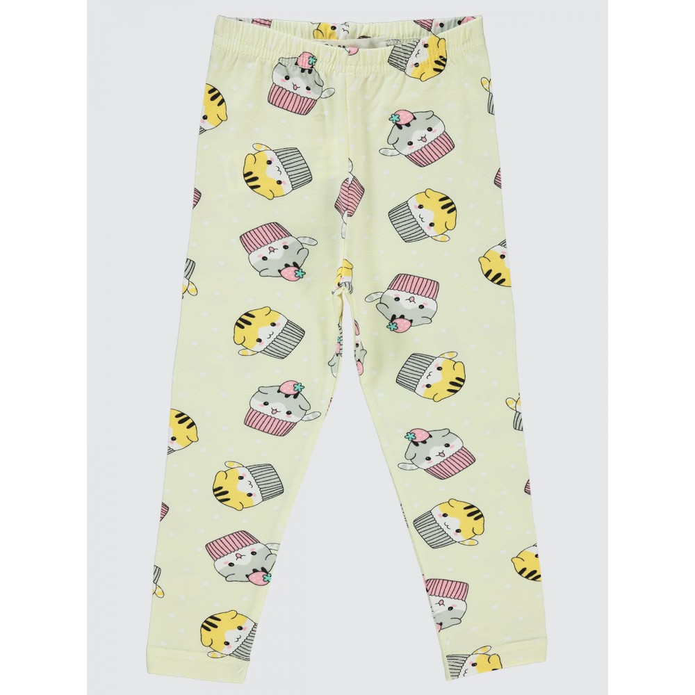 Yellow Girls-Leggings Yellow Girls-Leggings