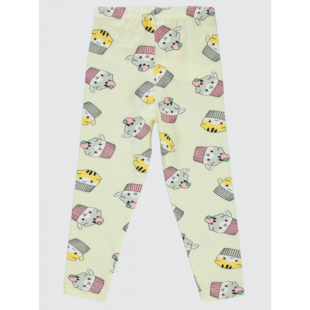 Yellow Girls-Leggings Yellow Girls-Leggings
