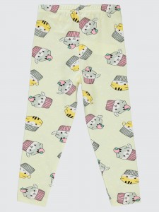 Yellow Girls-Leggings