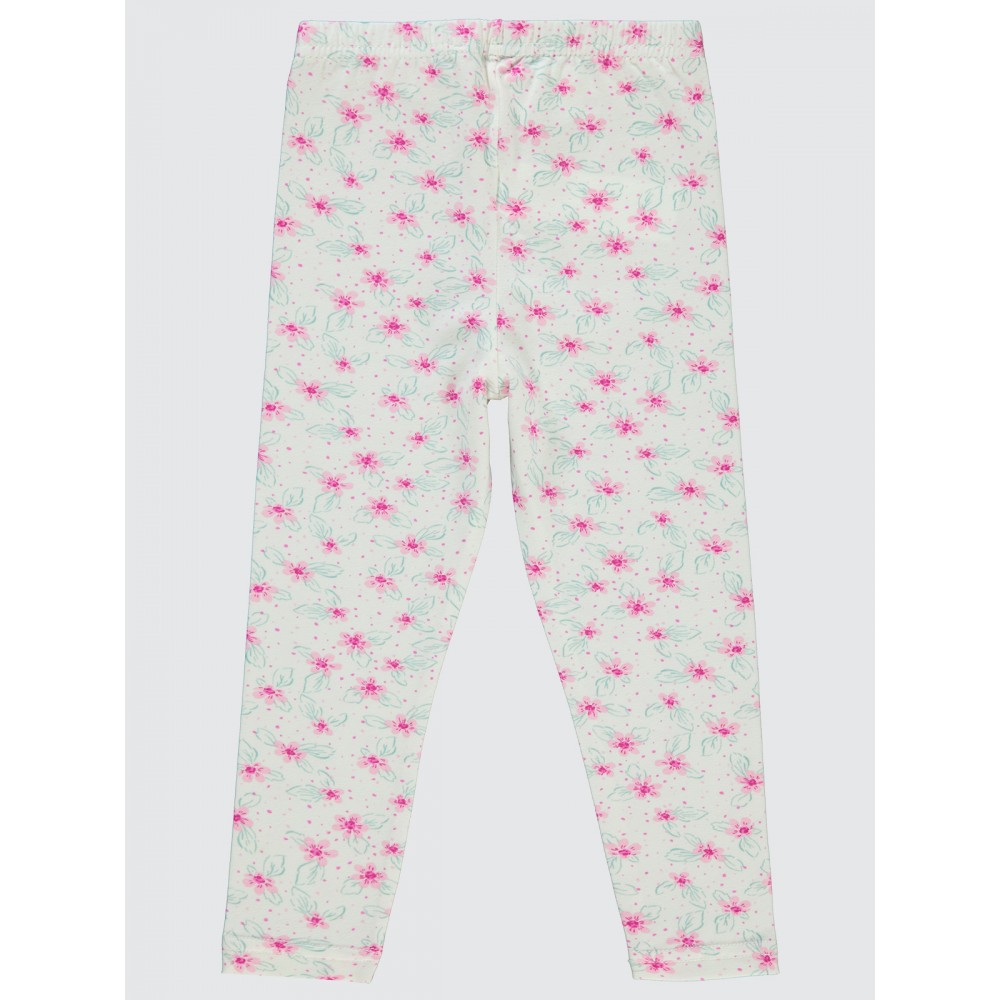 Ecru Girls-Leggings Ecru Girls-Leggings