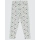 Ecru Girls-Leggings Ecru Girls-Leggings