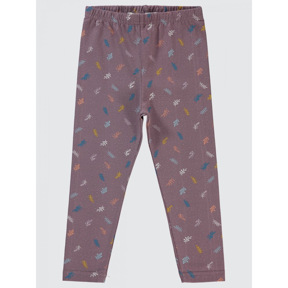 Light Plum Girls-Leggings Light Plum Girls-Leggings