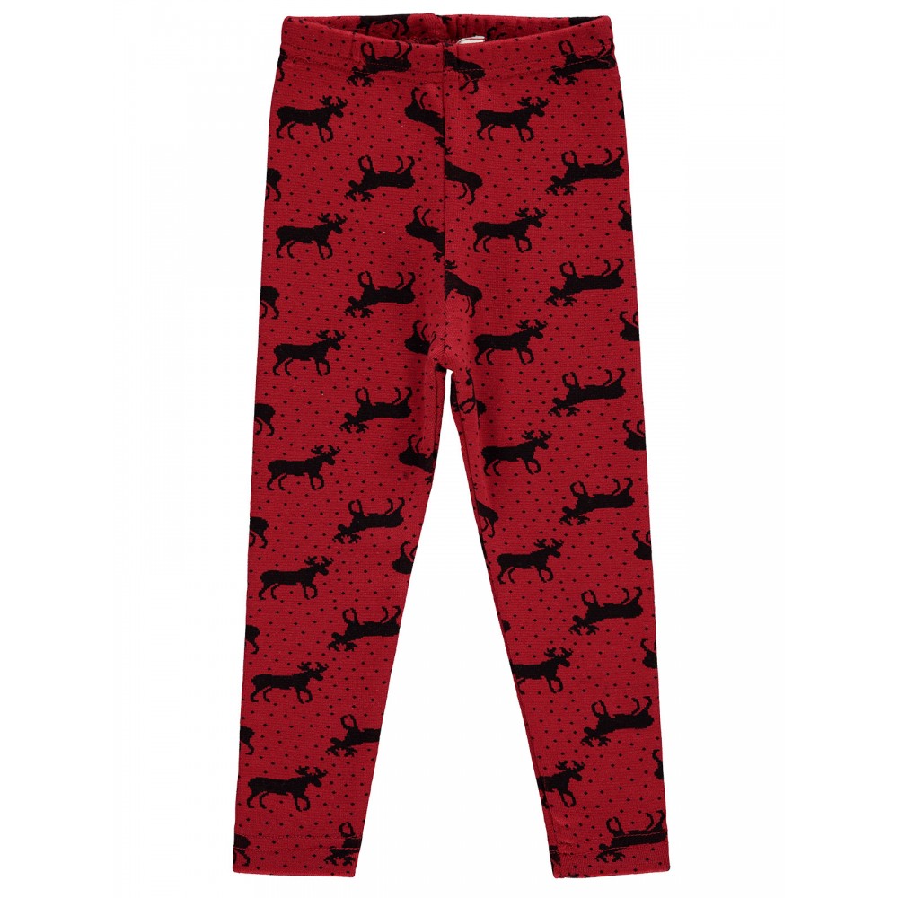 Red Girls-Leggings Red Girls-Leggings