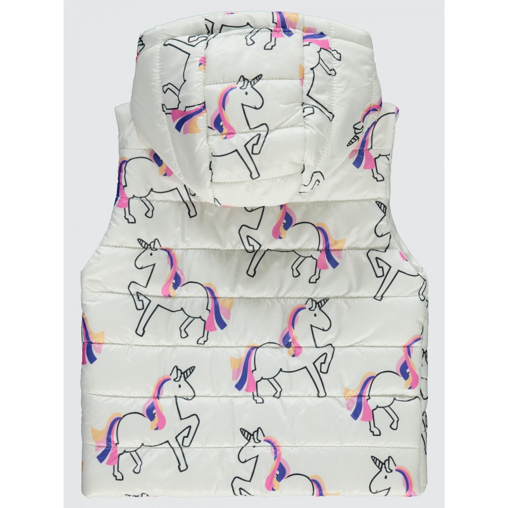 Ecru Girls-Vest Ecru Girls-Vest