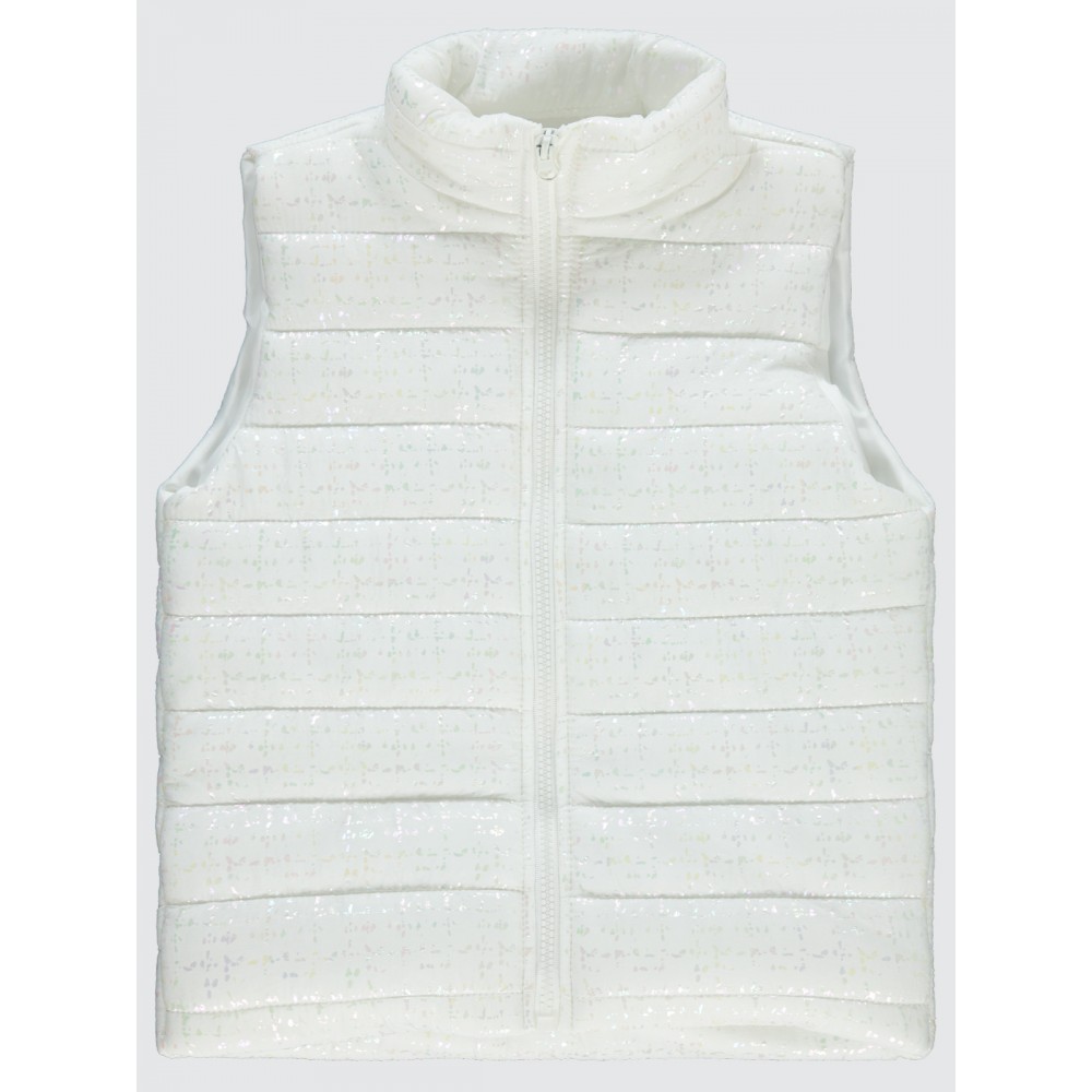 Ecru Girls-Vest Ecru Girls-Vest