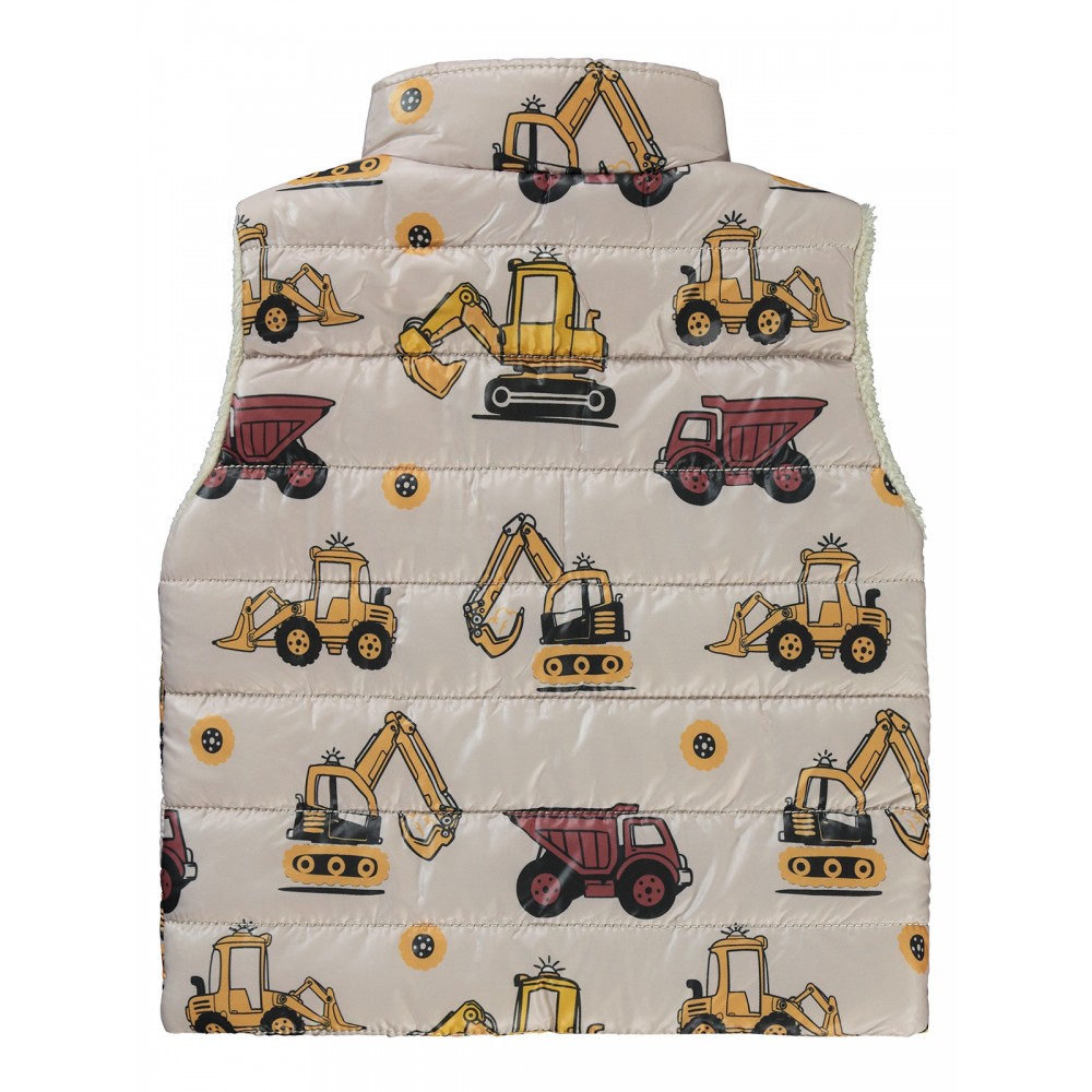 Stone Color Boys-Vest Stone Color Boys-Vest