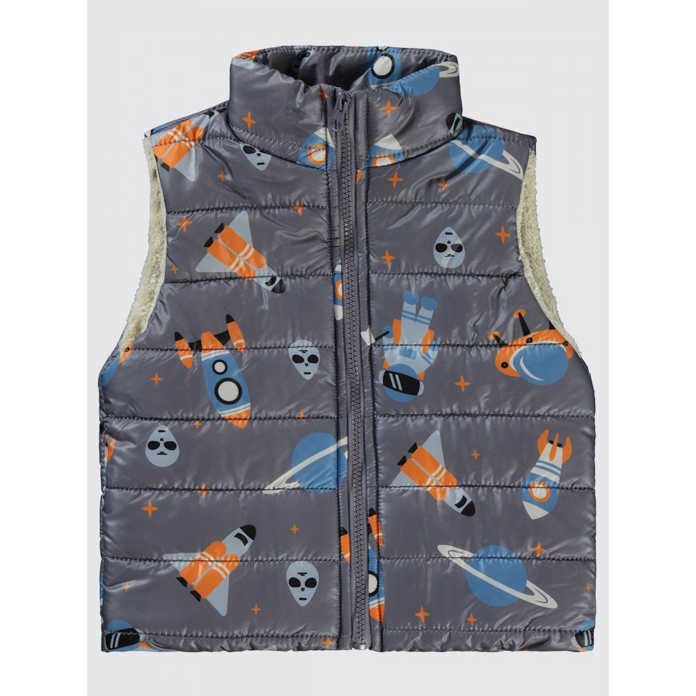 Anthracite Boys-Vest Anthracite Boys-Vest