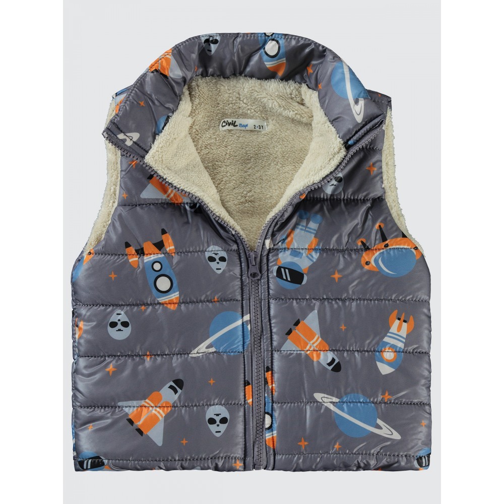 Anthracite Boys-Vest Anthracite Boys-Vest