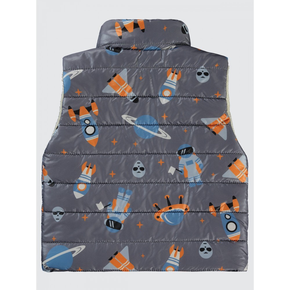 Anthracite Boys-Vest Anthracite Boys-Vest