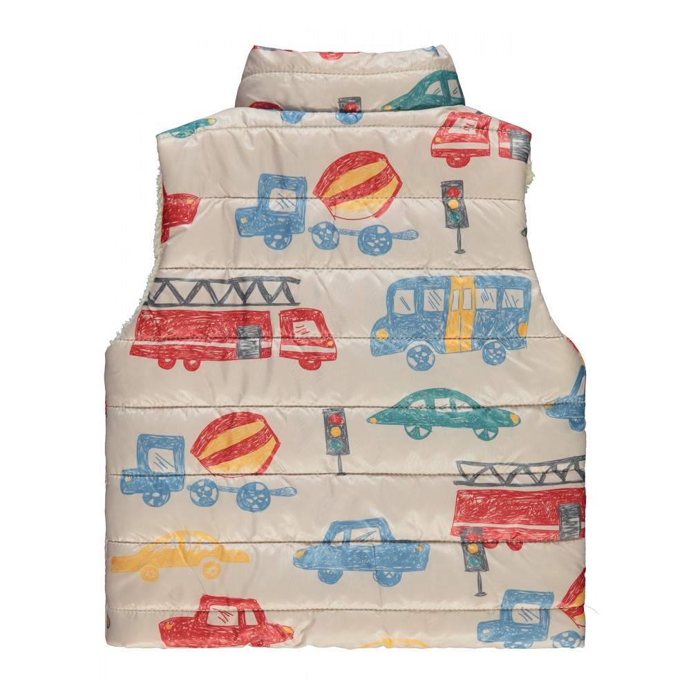 Stone Color Boys-Vest Stone Color Boys-Vest