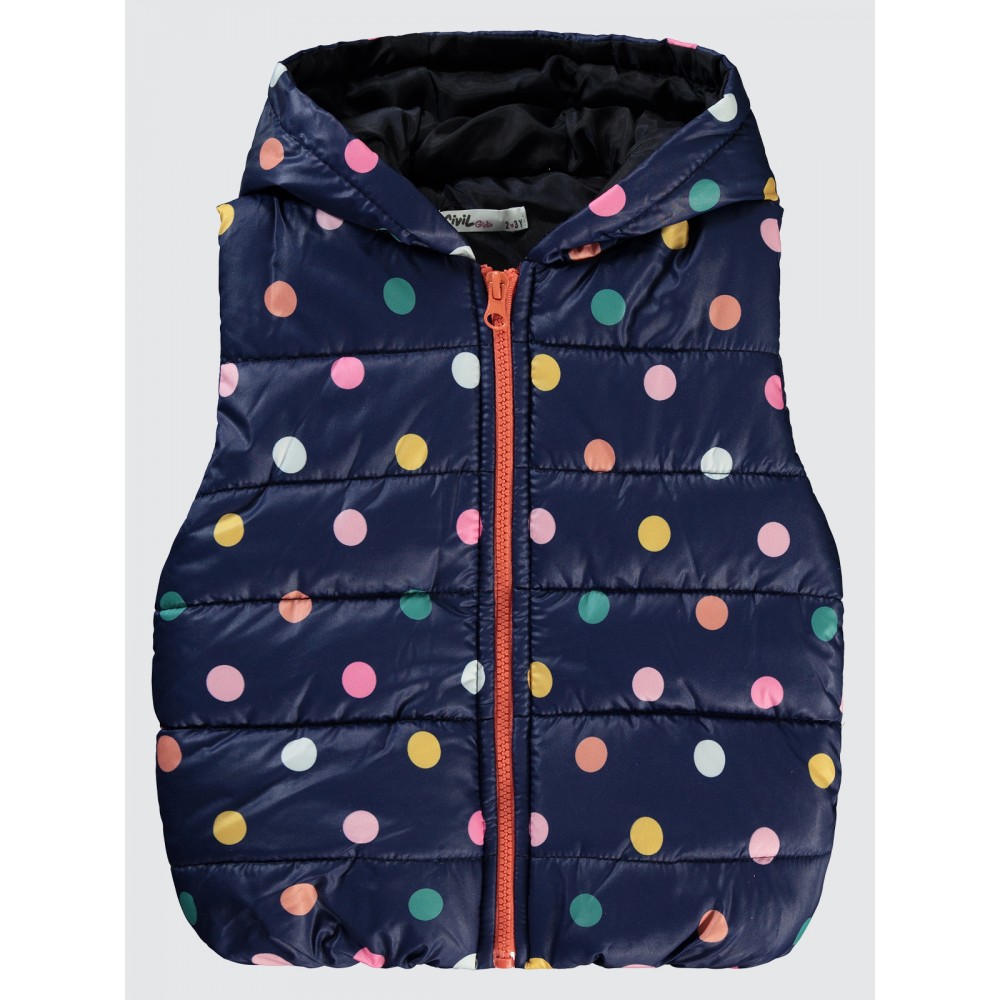Navy Girls-Vest Navy Girls-Vest
