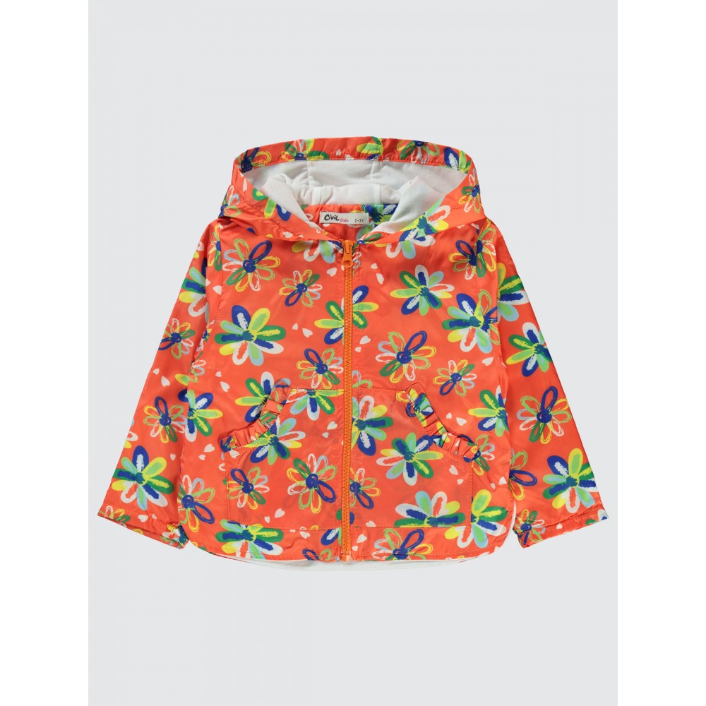 Orange Girls-Raincoat Orange Girls-Raincoat