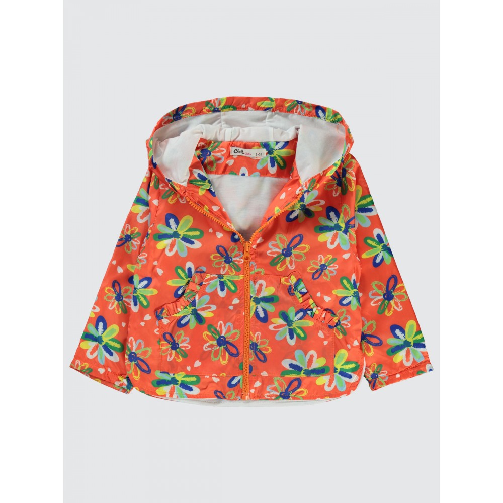 Orange Girls-Raincoat Orange Girls-Raincoat