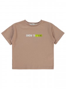 Brown Boys-T-Shirt