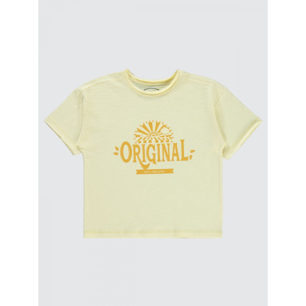 Light Yellow Boys-T-Shirt Light Yellow Boys-T-Shirt