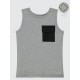 Gray Melange Boys-T-Shirt Gray Melange Boys-T-Shirt