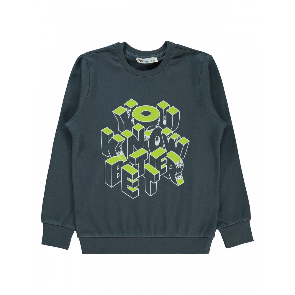 Anthracite Boys-Sweatshirt Anthracite Boys-Sweatshirt