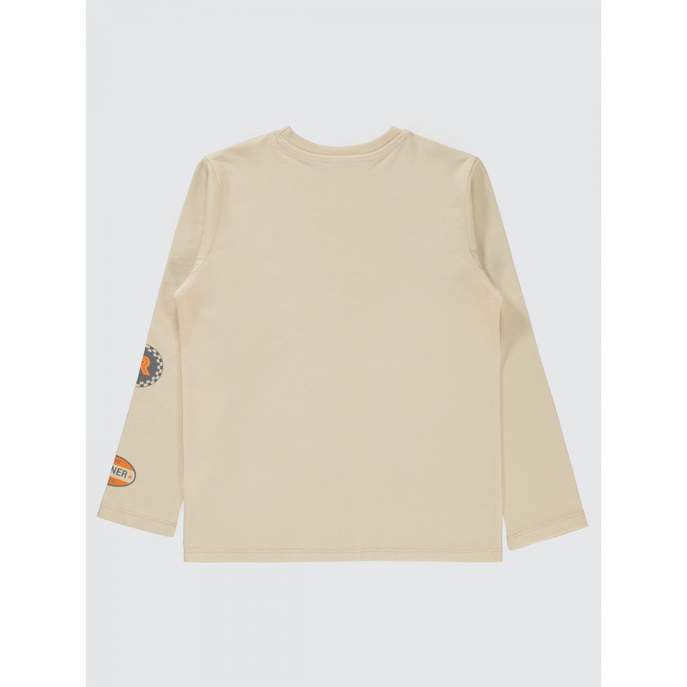 Stone Color Boys-Sweatshirt Stone Color Boys-Sweatshirt