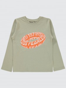 Soft Gray Boys-Sweatshirt