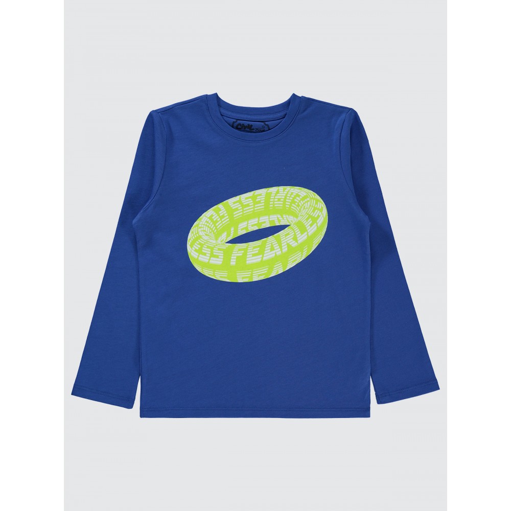 Saxe Blue Boys-Sweatshirt Saxe Blue Boys-Sweatshirt