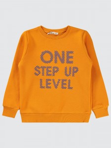 Light Orange Boys-Sweatshirt
