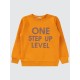 Light Orange Boys-Sweatshirt Light Orange Boys-Sweatshirt