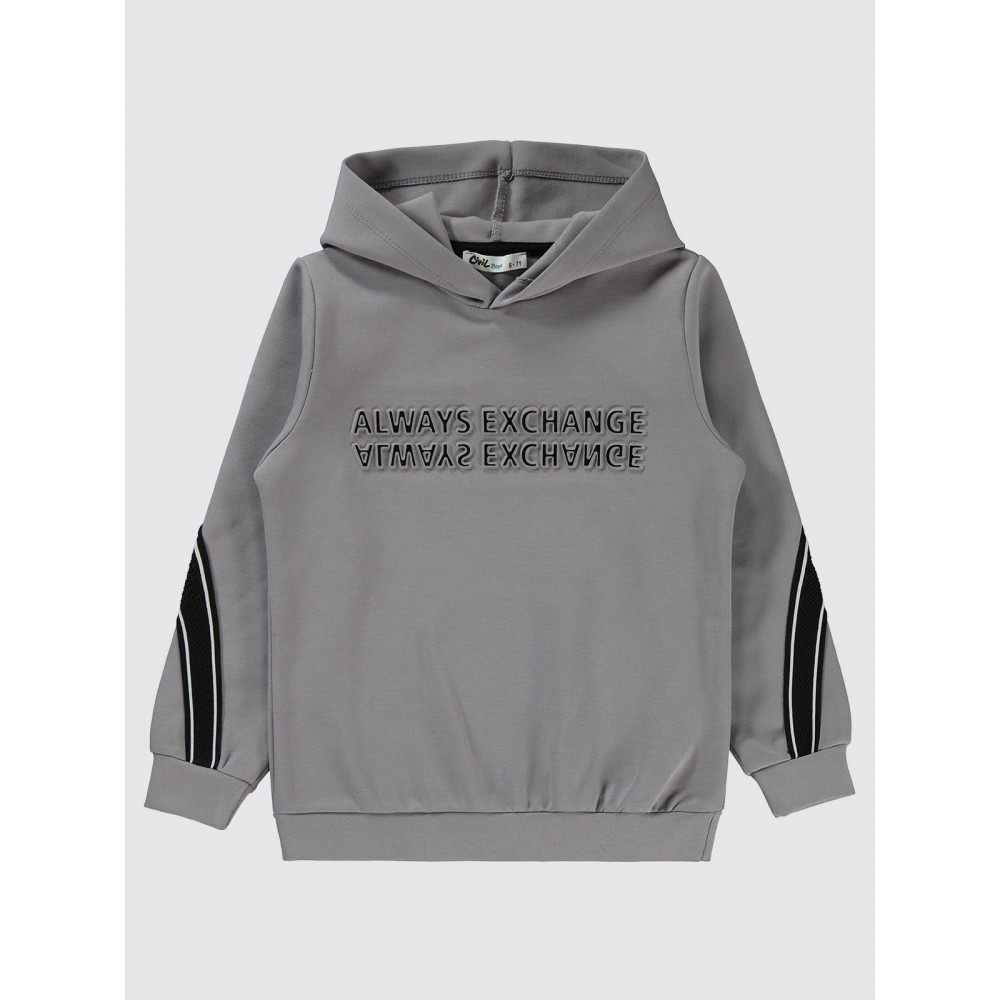 Gray Boys-Sweatshirt Gray Boys-Sweatshirt