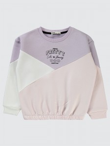 Delicate Lavender Girls-Sweatshirt