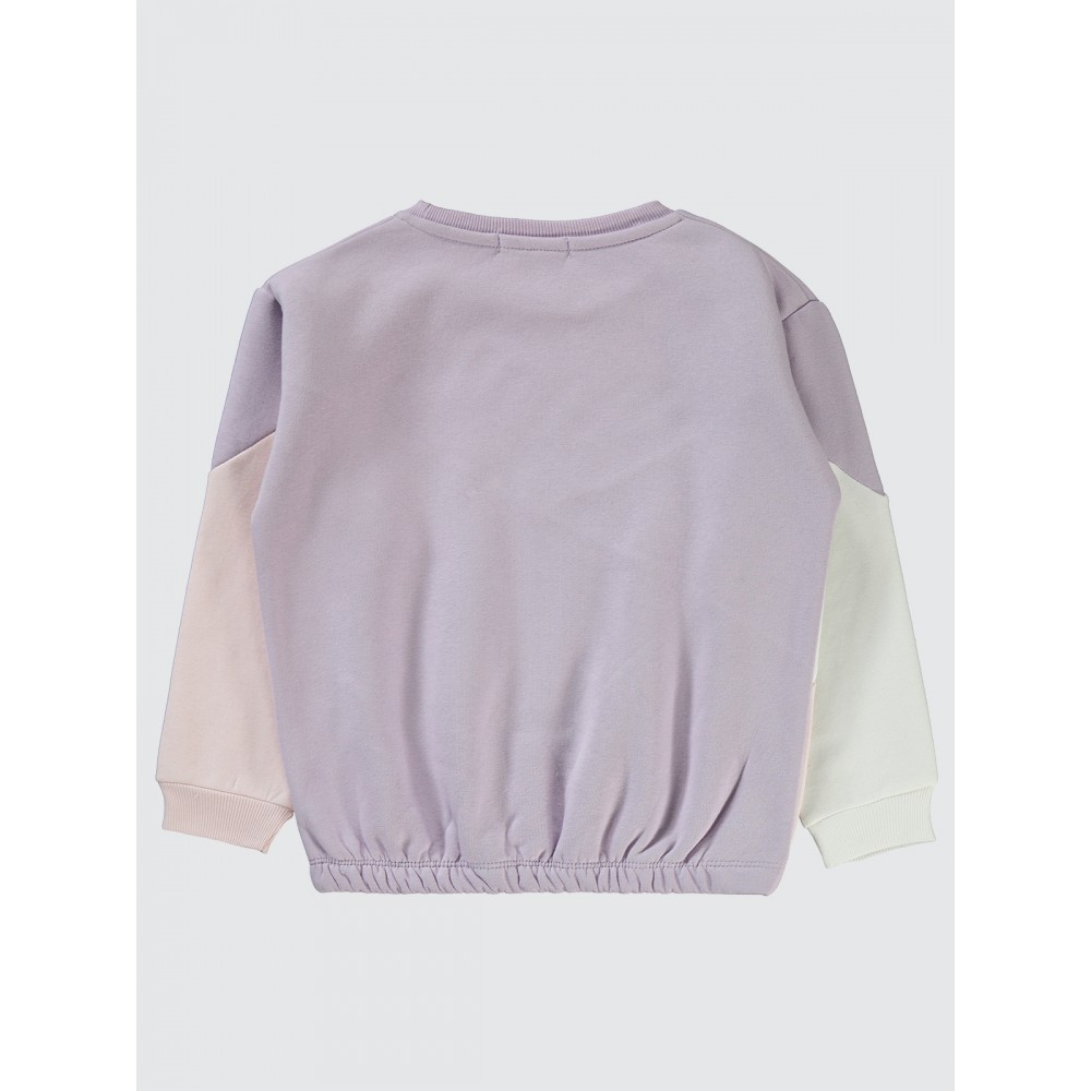 Delicate Lavender Girls-Sweatshirt Delicate Lavender Girls-Sweatshirt