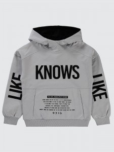 Gray Boys-Sweatshirt